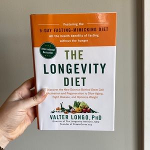 The Longevity Diet Book by Valter Longo